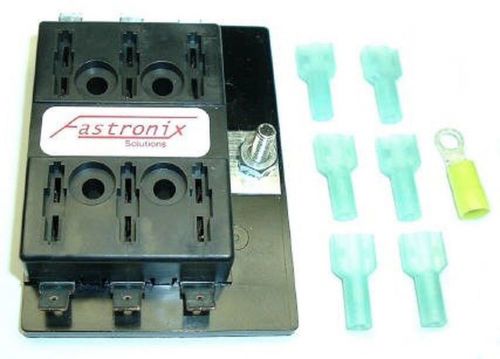 Fastronix multi circuit automotive fuse panel kit (6 fuse panel) 6 fuse panel