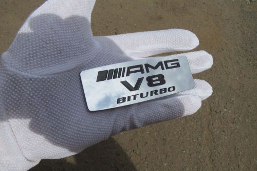 W463 amg v8 biturbo emblems on front fender g55 g63 g500 g65 g620