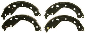Drum brake shoe-thermoquiet rear wagner pab802 fits 03-05 toyota rav4