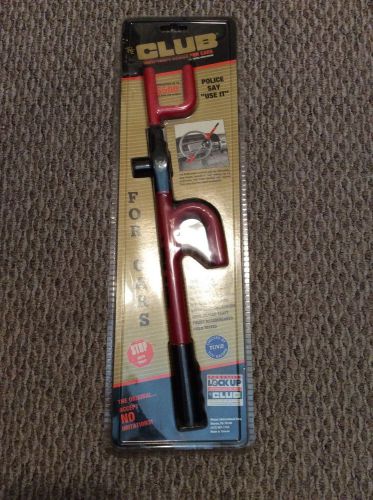 Original the club anti theft device for cars steering wheel lock model 1000 new