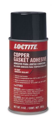 Loctite copper gasket sealant/adhesive 9.00 oz aerosol p/n 37583