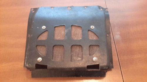 1961 -1962 lincoln continental lower dash speaker cover black