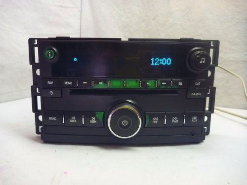 09 10 11 chevrolet hhr radio cd aux input for ipod player 20919523  s5756