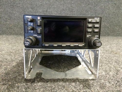 Garmin gns 430 gps with tray, &amp; mods (volts: 14-28)  p/n 011-00280-10