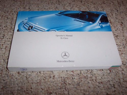 2008 mercedes benz sl class sl550 sl600 sl55 sl65 amg 550 600 55 65 owner manual