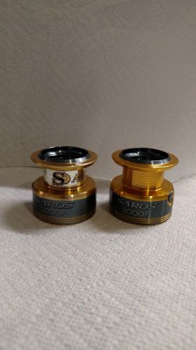 Shimano saros 3000 f spare spools one new one used