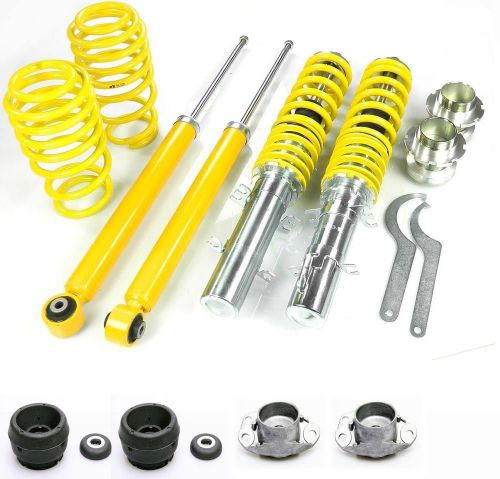 Fk ak suspension coilover kit 4x dome plates forvw golf 4 bora audi a3, leon