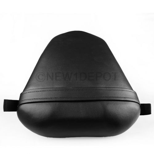 Synthetic black leather seat cover passenger pillion for yamaha yzf r1 2008 nd