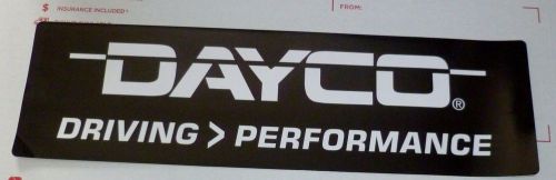 New dayco driving performance decal bumper sticker