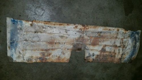 1968 corvette convertible rear bird cage cross panel