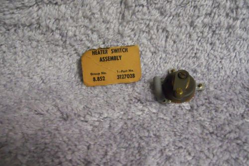 1951 1952 chevy nos heater switch bel air fleetline old car parts gm 3127028