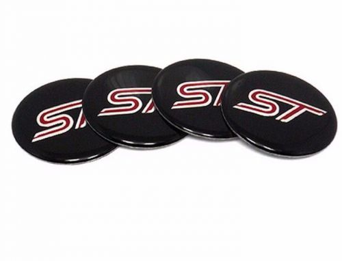Auto 4pcs 56mm wheel center caps hub emblem badge fit for fiesta focus galaxy st