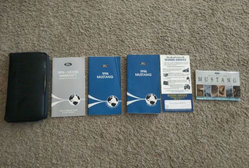 96 ford mustang owners manual complete