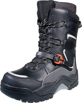 Baffin men&#039;s hurricane black lace up cold weather atv snowmobile riding boot
