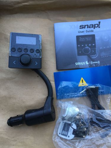 Audiovox xm snap vehicle radio receiver including antenna &amp; user guides