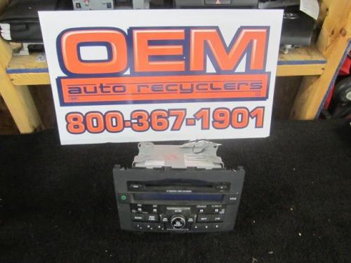 Honda cr-v xm radio 6 cd disc changer mp3 player oem stereo unit 07 08 09 10 11