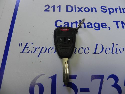 Nos mopar keyless entry blank 2005/2007 chrysler or dodge minivan #5134938aa