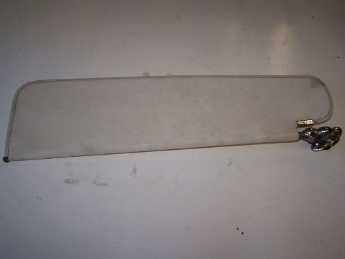 Oem 1961/1962 pontiac convertible white sun visor