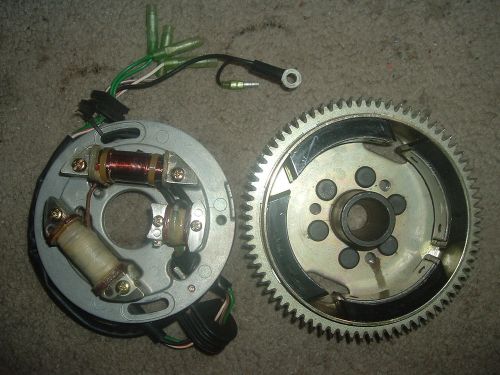 Yamaha 650 701 stator&amp;flywheel superjet wave blaster runner raider 61x 62t mint!
