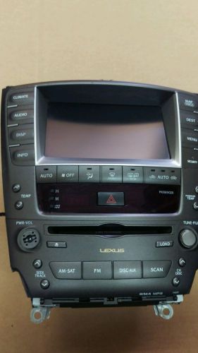 2006 lexus is250 is350 stereo navigation unit 3123