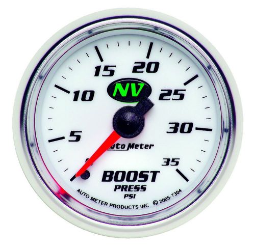 Autometer 7304 nv mechanical boost gauge