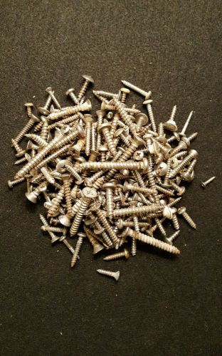 Stainless steel screw lot