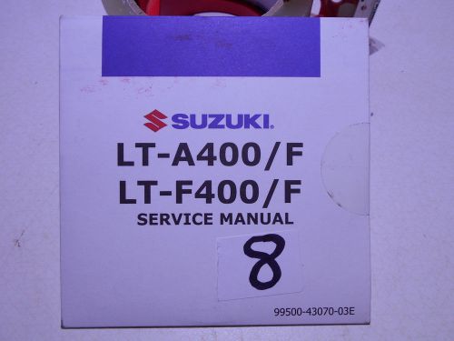 Suzuki lt-a400/f lt-f400/f service manual cd ..#8