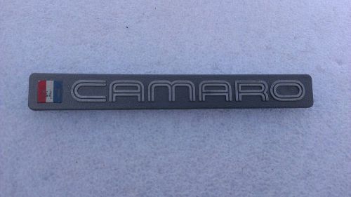 Chevrolet camaro emblem nameplate badge logo z28 ss