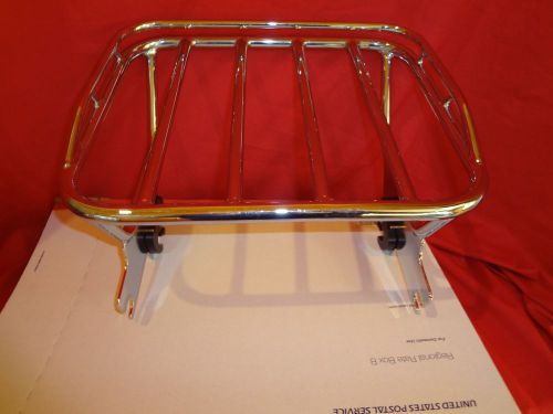 Harley davidson detachable two up luggage rack for flh and road king