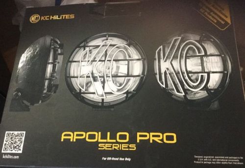 New kc hilites  150 apollo pro series long range light kit 2 lights 6&#034;