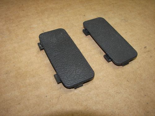 88-91 honda civic 2 door 4 door console mounted plugs mounting bolt covers black