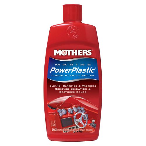 Mothers marine powerplastic liquid polish - 8oz -91058