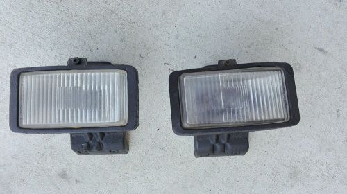 Camaro thirdgen fog lights oem original gm 85-92 louvers blisters iroc irocz 28