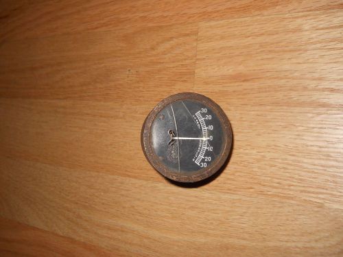 Vintage auto amp meter