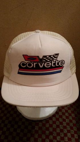 Vintage corvette trucker hat