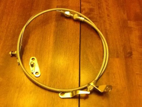 Lokar kd-20c4ht ford c4 stainless steel kickdown cable kit