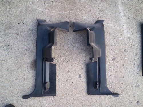 1978-1987 chevy el camino &amp; caballero back seatbelt retractor covers oem gm used