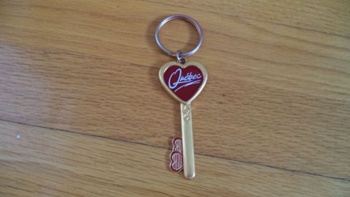 Quebec key-chain sticker valentine