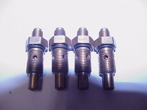 4 fuel injection nozzles 16as with screens hilborn kinsler imca nhra alcohol
