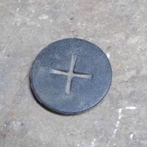 1993-1997 95 firebird seat belt bolt cover cap- graphite