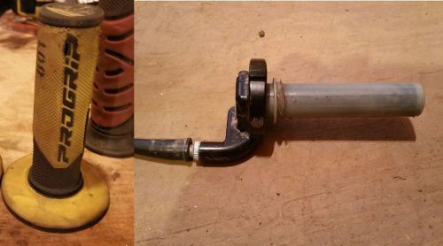 Ltz400 twist throttle with progrip 801 grips kfx dvx ltz 400