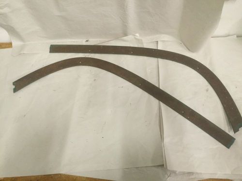 Original 1958 chevrolet bel air dash lower windshield trim