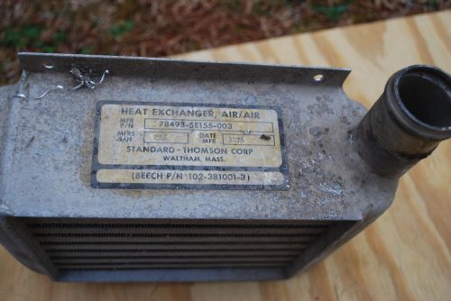 Beech 58p heat exchanger rh  p/n 102-381001-3