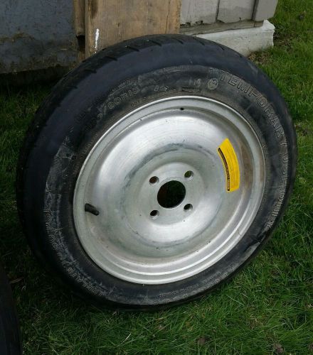 Rare ford mustang fox body 1993 cobra aluminum spare wheel rim oem factory