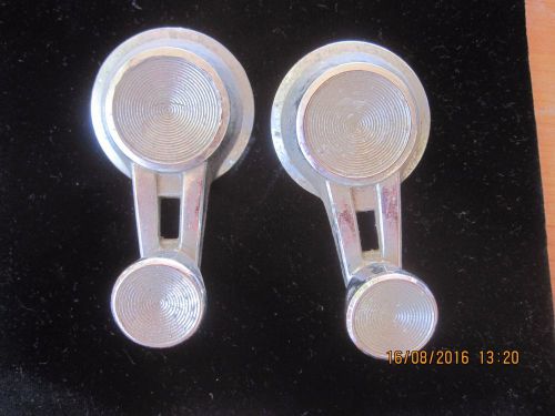 1959 59 1960 60 cadillac wing vent crank handles set 2 ps