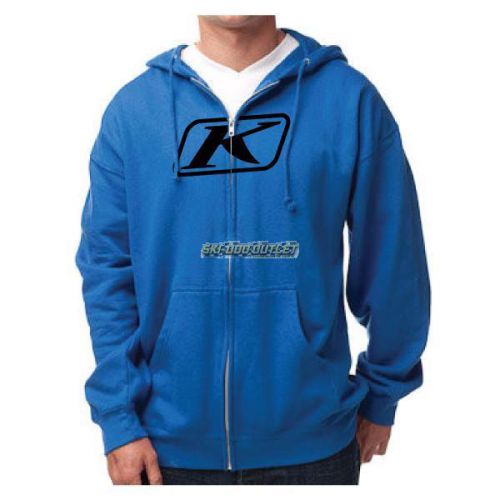 2017 klim icon zip hoodie -blue