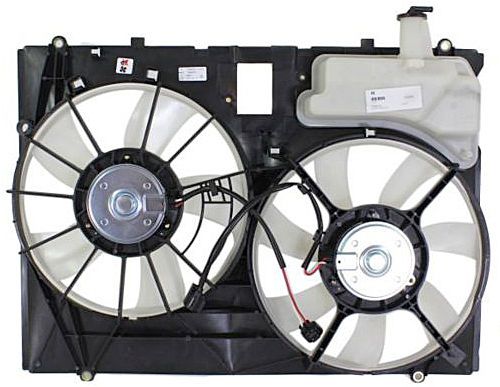 Brand new radiator or condenser cooling fan assembly fits toyota sienna