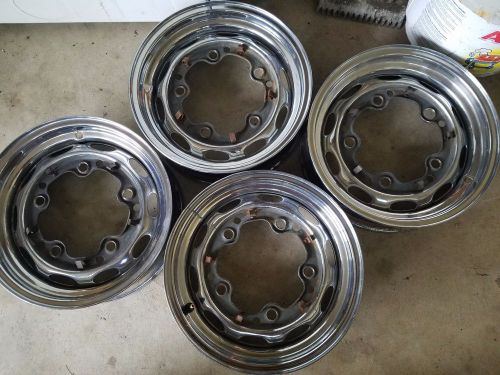Porsche 911 912 356 lemmerz chrome wheels