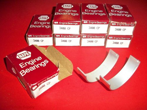 8-3400cp-std napa rod bearings 1970-1982 351c 351m 400 v8 ford lincoln mercury