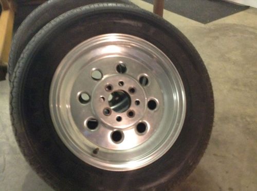 Weld lite wheels rims with tires mustang fox body 5.0 notchback mikey thompson